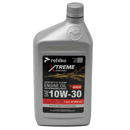 Kohler 25 357 65-S SAE 10W-30 Synthetic-Blend Engine Oil 1 Qt.