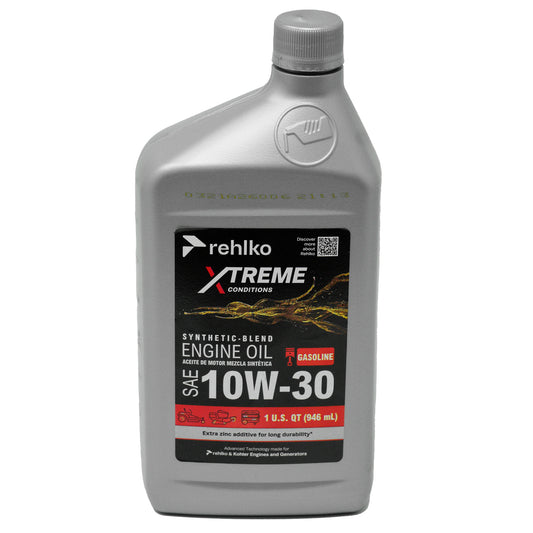 Kohler 25 357 65-S SAE 10W-30 Synthetic-Blend Engine Oil 1 Qt.