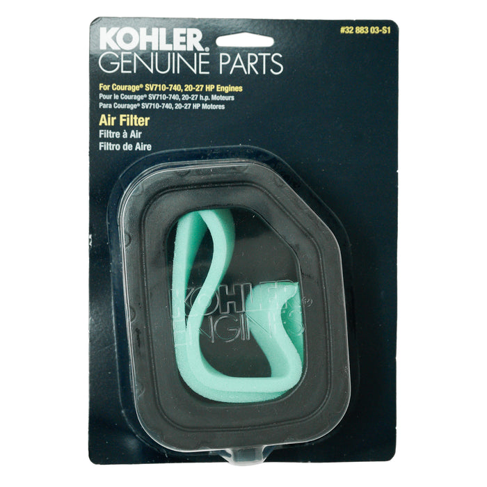 Kohler 32 883 03-S1 Air Filter Kit