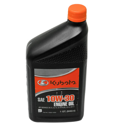 6PK Kubota 70000-10200 SAE 10W-30 Engine Oil 1 Qt.