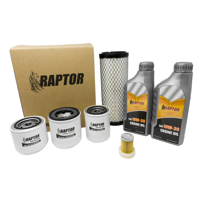 Kit de mantenimiento Raptor para Kubota L2800 L3200 L3400 L3800 77700-03324