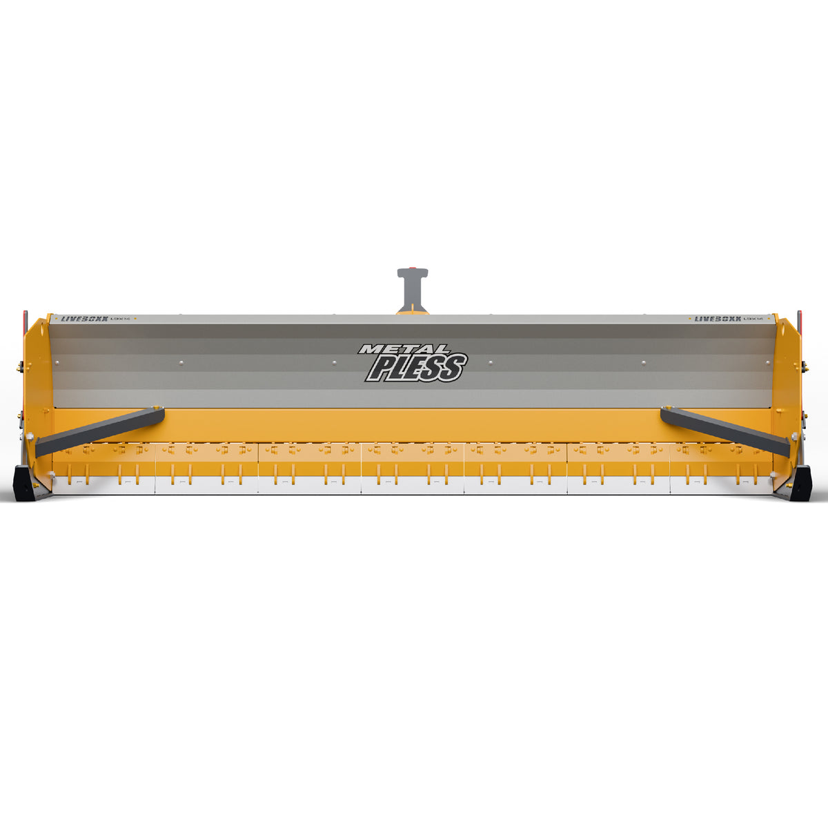 Metal Pless LBX1232 LiveBoxx Snow Pusher 12 ft.