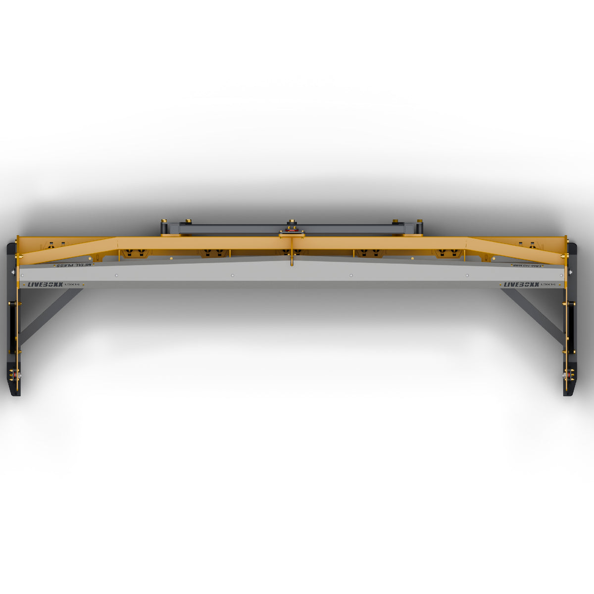 Metal Pless LBX1232 LiveBoxx Snow Pusher 12 ft.
