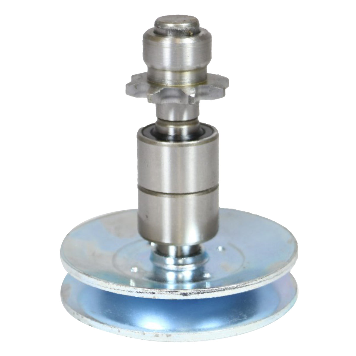McLane 1053 3.5-inch Jack Shaft with Pulley & Sprockets 20-inch