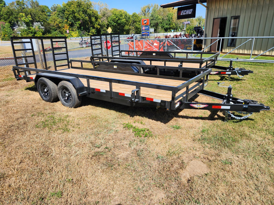 H&H H8218HTRS-100 18 Ft. Open Trailer