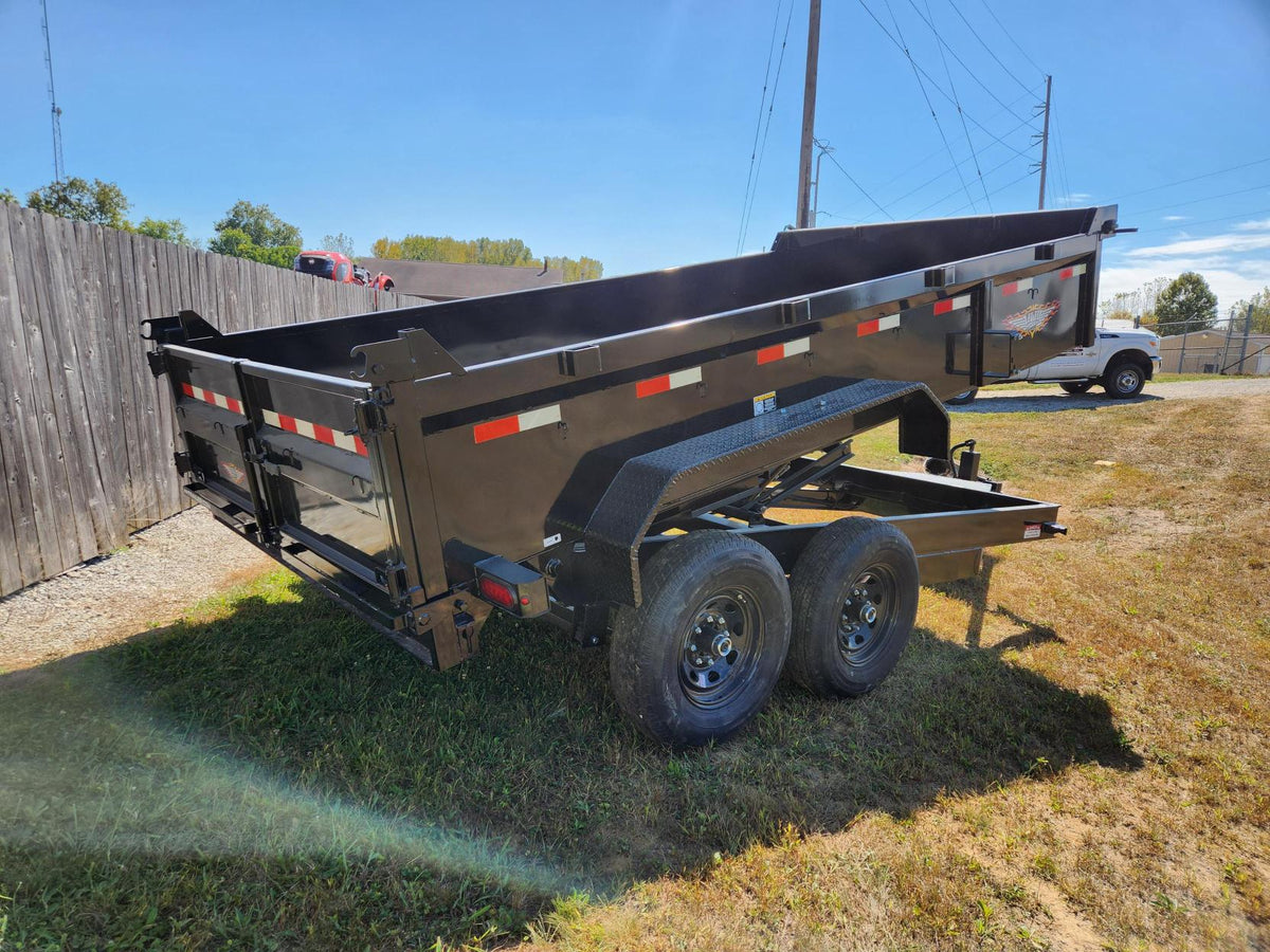 H&H Trailers H8314DBW-B-140 14 Ft. Industrial Dump Trailer