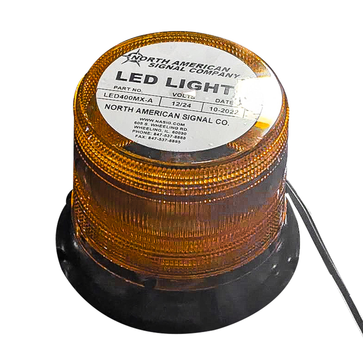 Luz LED intermitente de alta potencia LED400MX-A de North American Signal