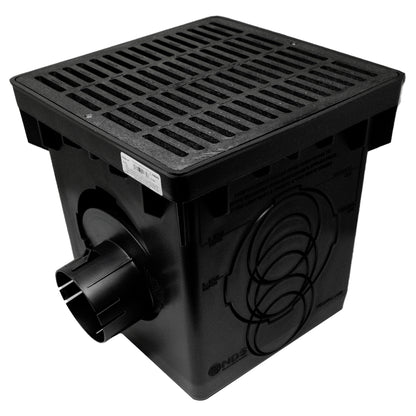 NDS 1200BLKIT 12-inch Basin Kit with Black Grate