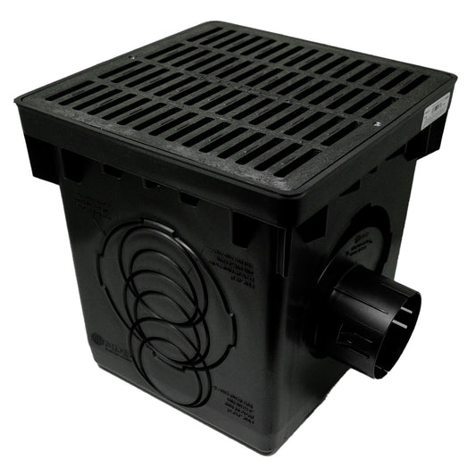 NDS 1200BLKIT 12-inch Basin Kit with Black Grate