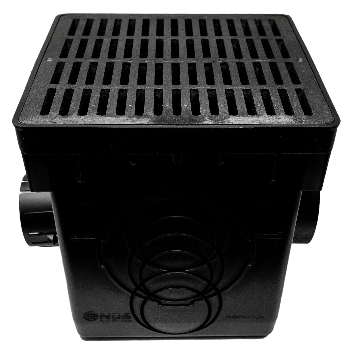 NDS 1200BLKIT 12-inch Basin Kit with Black Grate