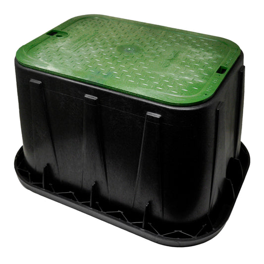 Caja de válvulas rectangular NDS 313BC serie Pro-Spec® de 14 x 19 pulg. con tapa