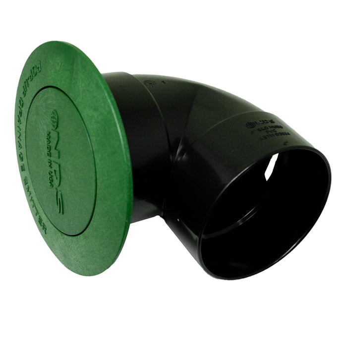 NDS 421 4-inch Pop-Up Springloaded Drainage Emitter with Elbow