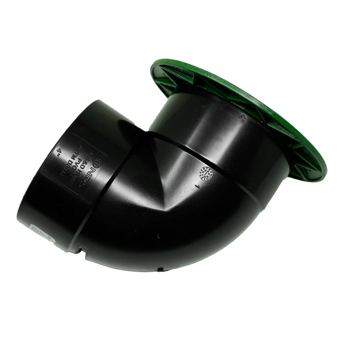 NDS 421 4-inch Pop-Up Springloaded Drainage Emitter with Elbow