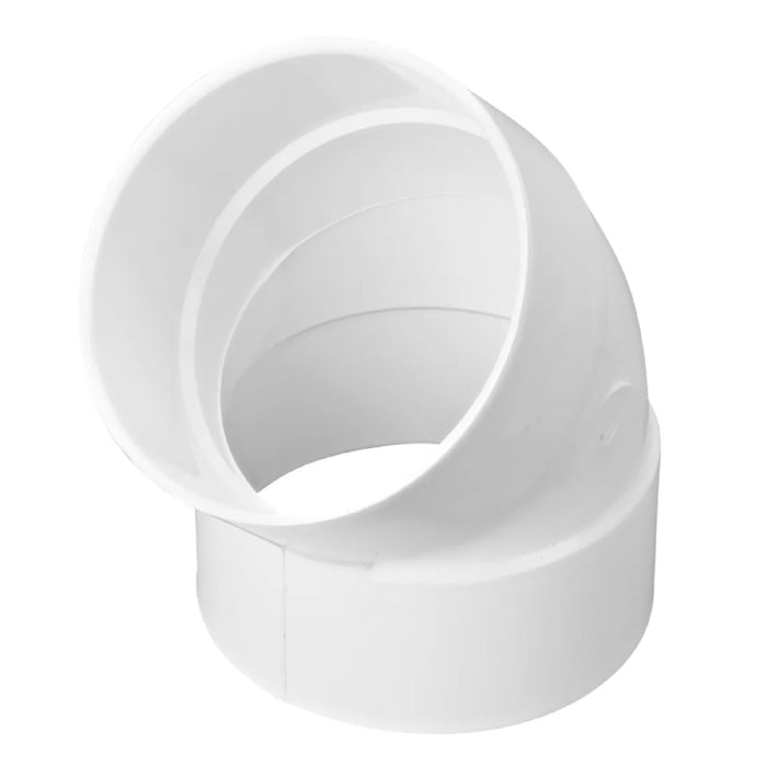 NDS 4P03 4-inch 1/8 Bend Hubxhub 45Deg