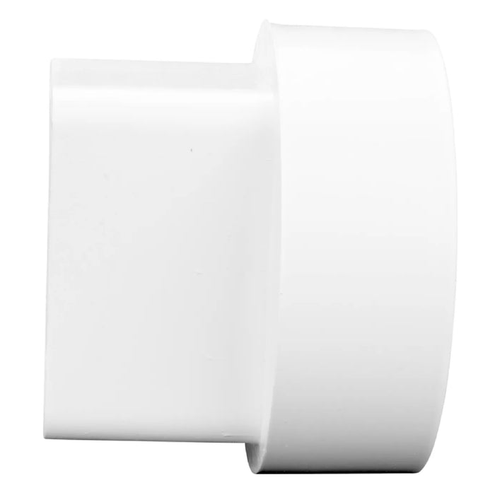 NDS 9P08 Down Spout Centered Adapter PVC 2X3X4