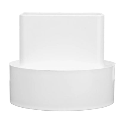 Adaptador de bajante centrado NDS 9P08 de PVC 2X3X4