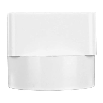 NDS 9P09 Down Spout Centered Adapter PVC 3X4X4