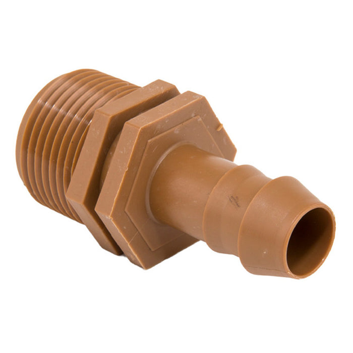NDS BTMA 1775 17mm Barb X 3/4 Mpt 10 Pack