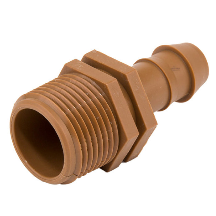 NDS BTMA 1775 17mm Barb X 3/4 Mpt 10 Pack
