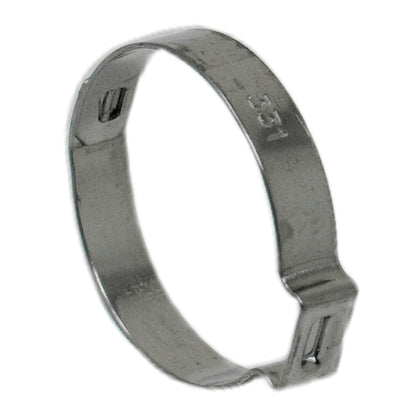 Abrazadera de acero inoxidable NDS NC-155000-020, 331R, rango de apertura/cierre: 1.18 - 1.30 pulg.