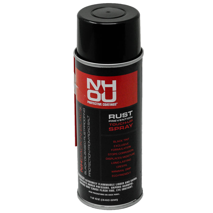 NHOU Black-N-Black Oil Coating Spray 12 Oz.