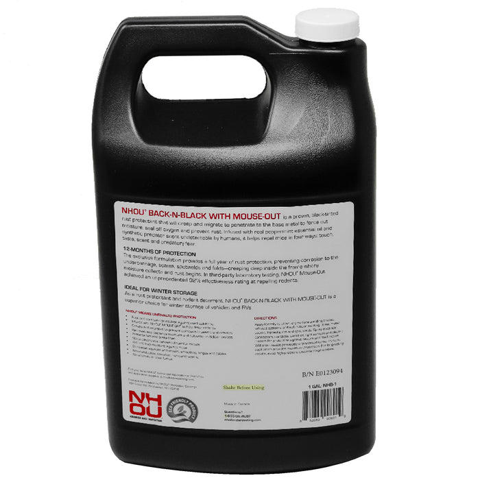 NHOU Undercoating Oil Black 1 Gallon