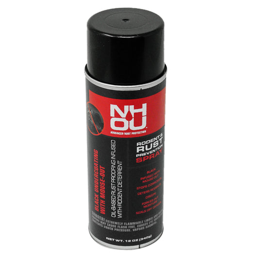 NHOU Black-N-Black Oil Coating Spray 12 Oz.