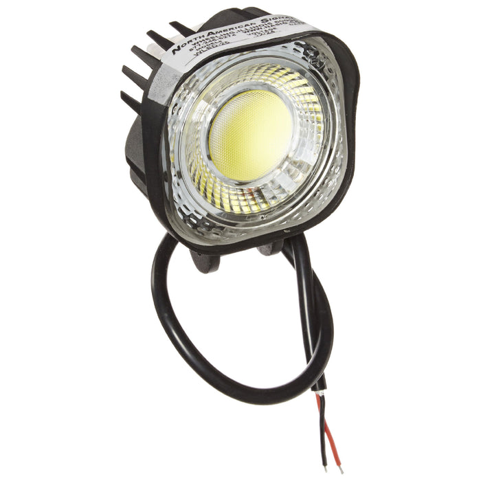 North American Signal WLED-25 12/24V Round LED Work Light