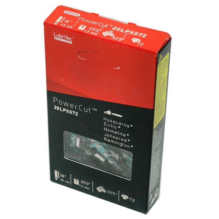 Cadena de motosierra Oregon de 0,325" (calibre 0,050) y 72 eslabones