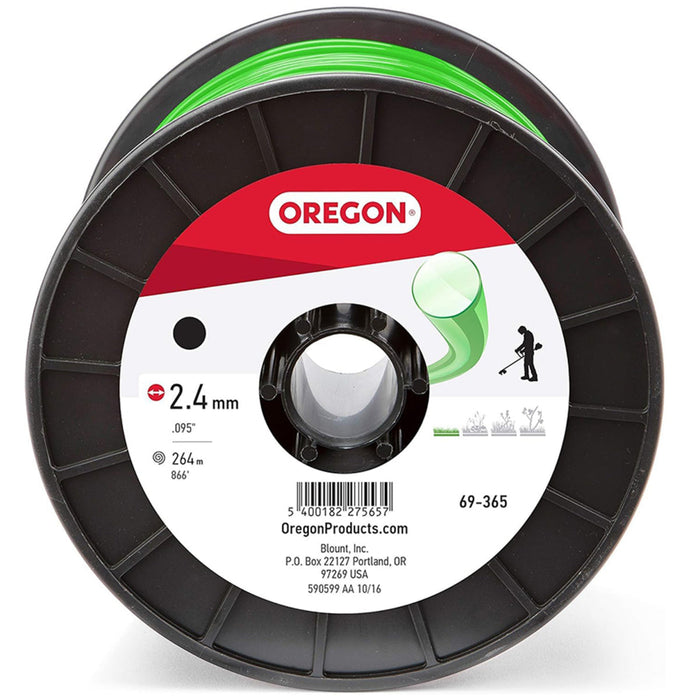 Oregon 69-365 Round String Trimmer Line .095 In. Spool 866 Ft. 3 LB