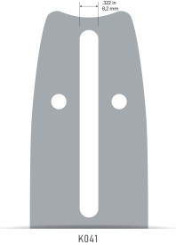 Oregon 180MLBK041 Bar 18In AdvanceCut 95 Series