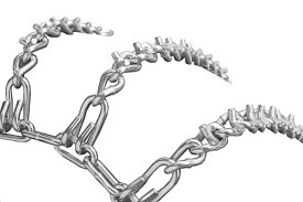 Oregon 67-019 Tire Chains 26X1200-12 2 Link