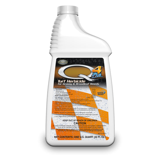 Q4 Plus Turf Herbicide for Grassy & Broadleaf Weeds 1 Qt.
