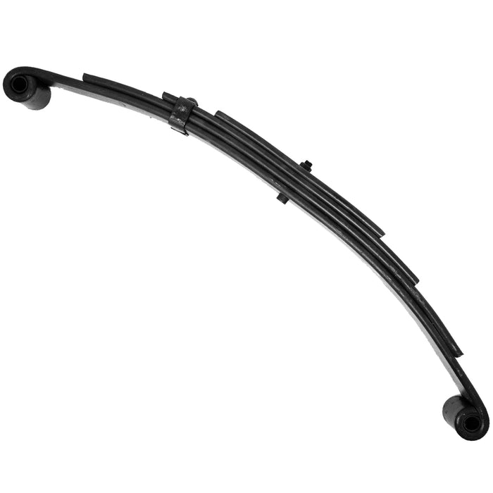 Redneck Trailer Supplies PR4B Resorte de doble ojo, 1750 lb, 4 hojas, 25 1/4", 1 3/4