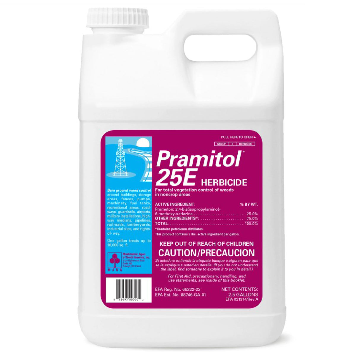 Quali-Pro Pramitol 25E Non-Selective Herbicide 2.5 Gallon