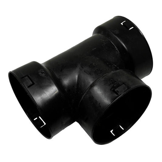 Tee recta moldeada por inyección Goldline de 4 pulgadas Prinsco T04-IM