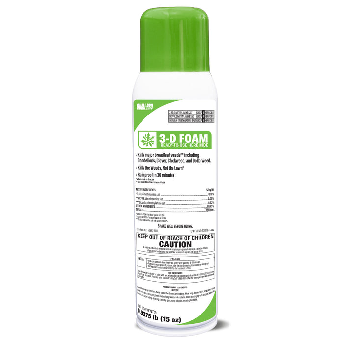 Quali-Pro 3-D Foam Post-Emergent Herbicide 15 Oz.