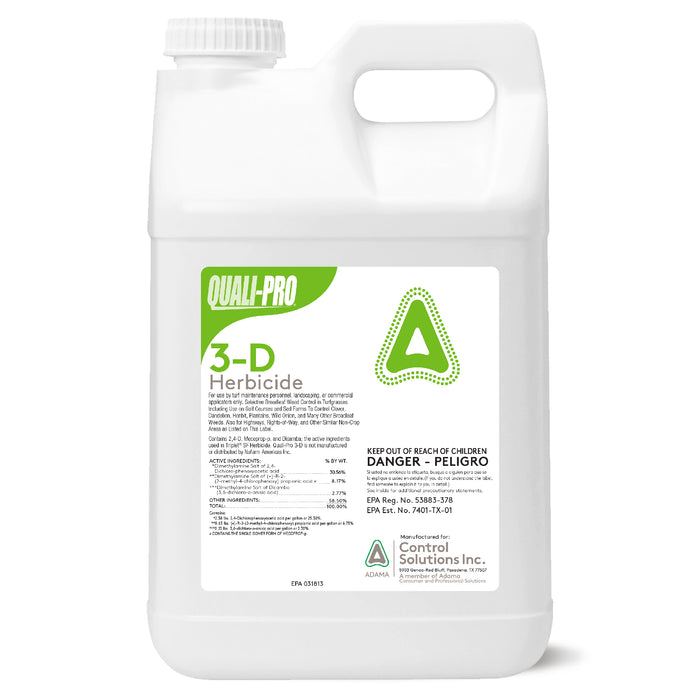 Herbicida Quali-Pro 3-D, 2.5 galones