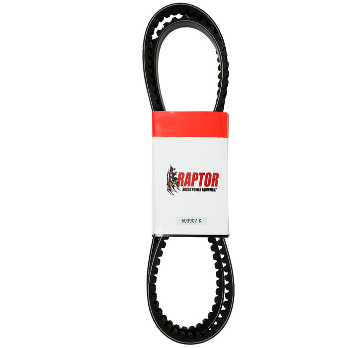 Raptor Heavy Duty Pump Drive Belt for Hustler 603907 607400 607400-A