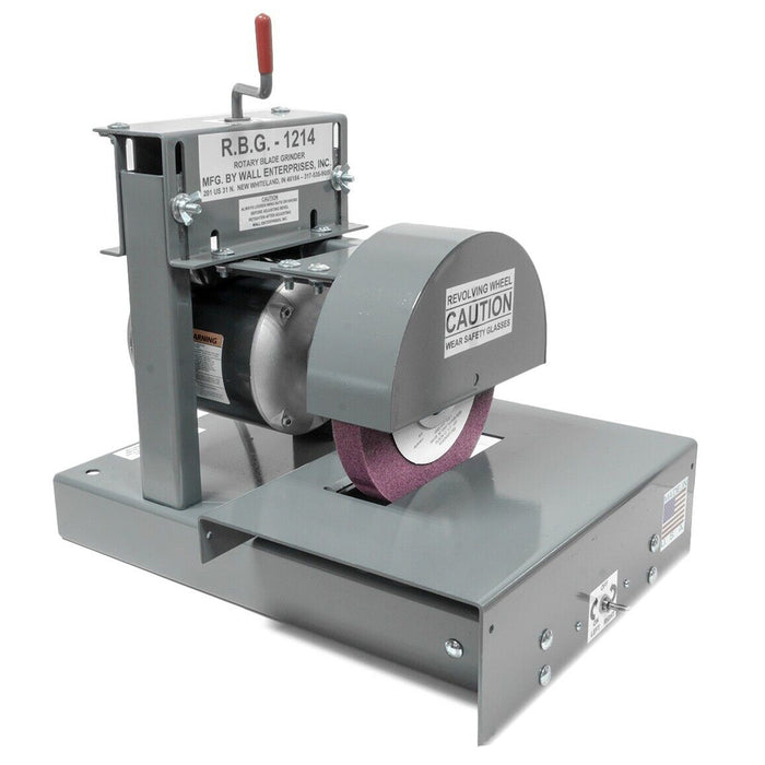 RBG RBG1214 Wide Frame Rotary Blade Grinder 1/2HP 6.5 in. Sharpening Depth
