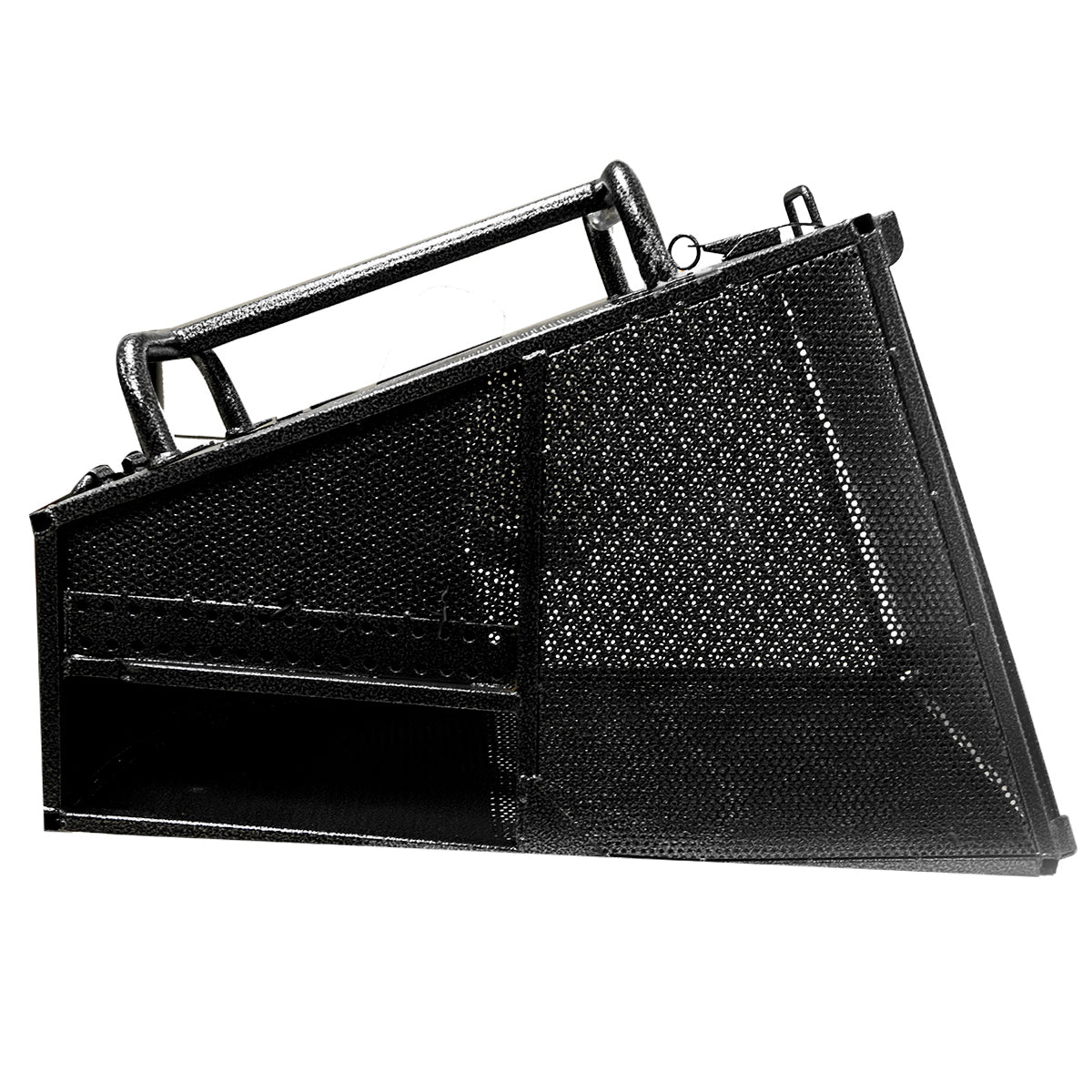 Recolector de césped de acero Rack'em RC-EX4 de 4,4 pies cúbicos