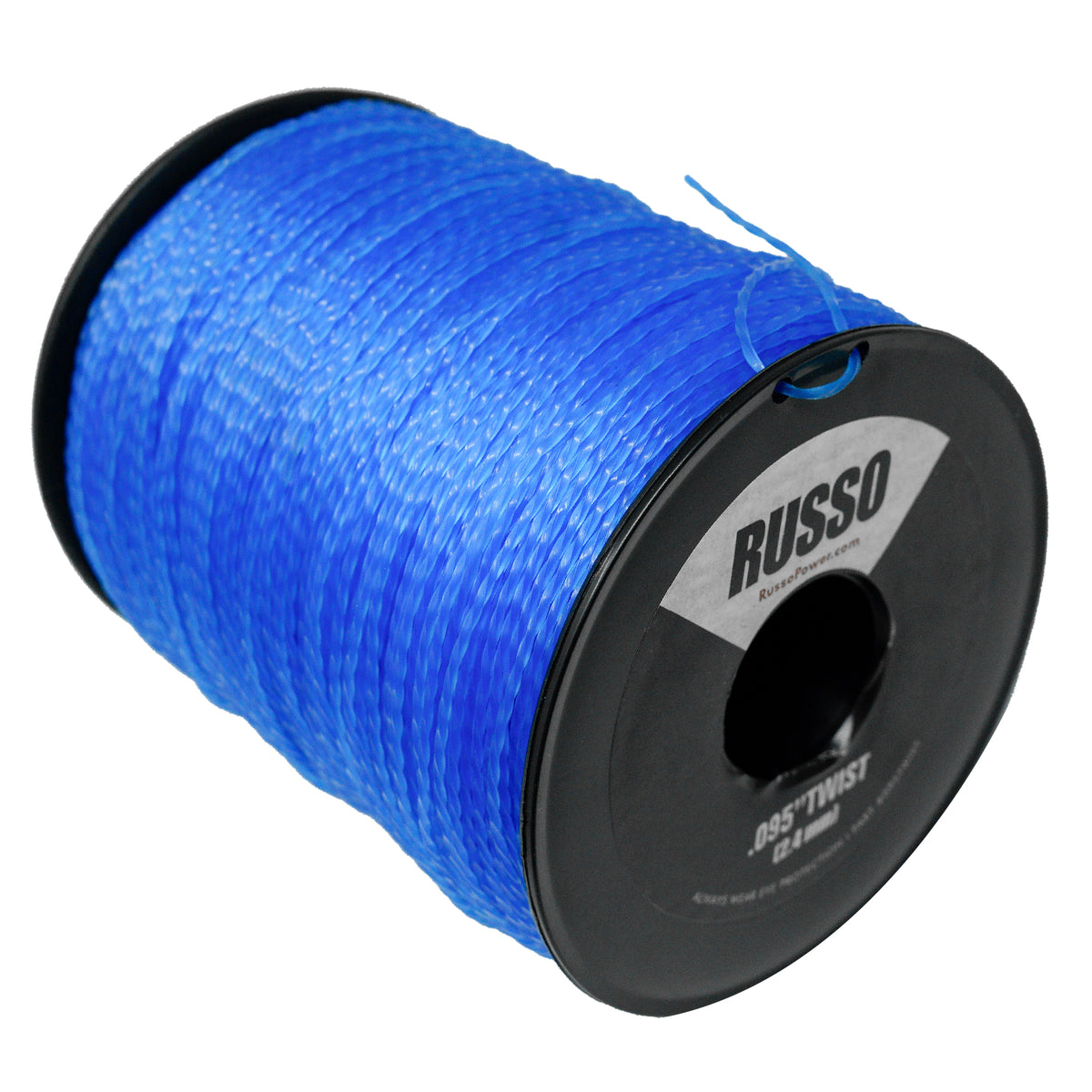 Hilo de corte de alta resistencia Russo 5lb .095 azul Super Twist
