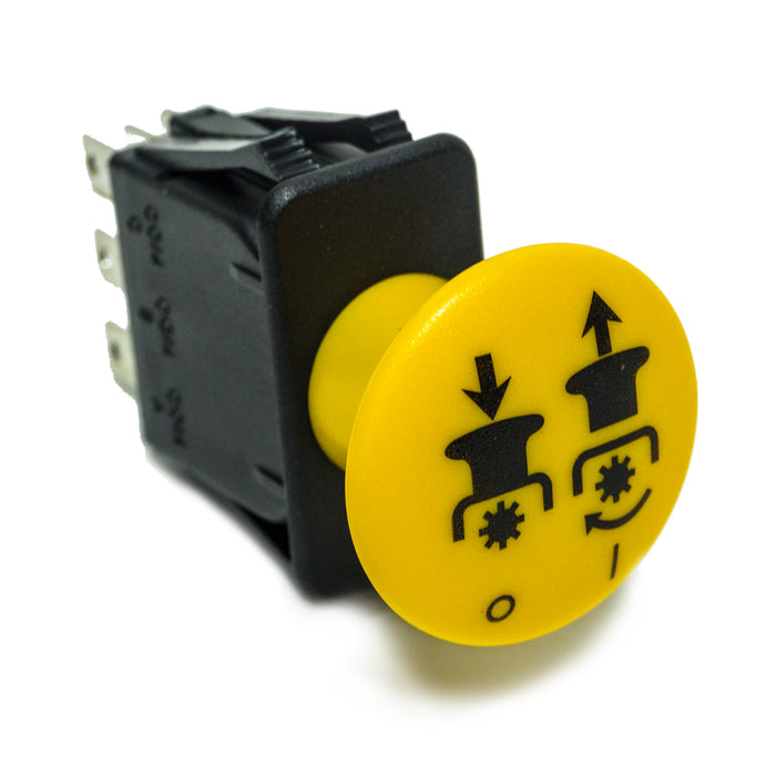 Interruptor PTO del mercado de accesorios (amarillo) para Scag 481635