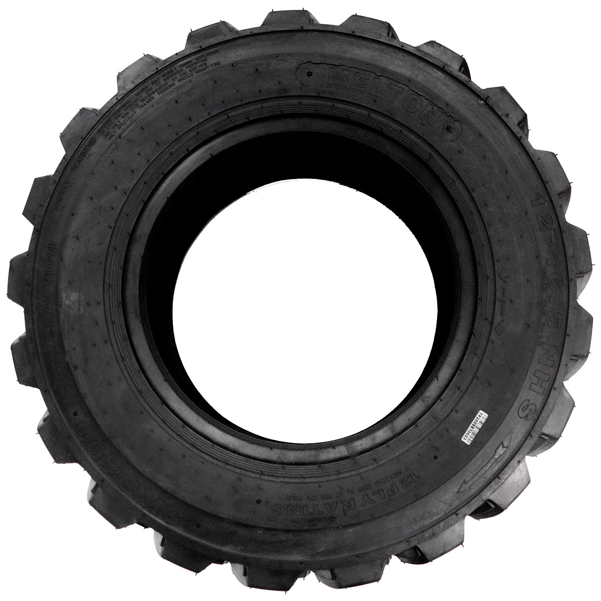 Skid Steer Tire 12X16.5 12 Ply Sks Melton