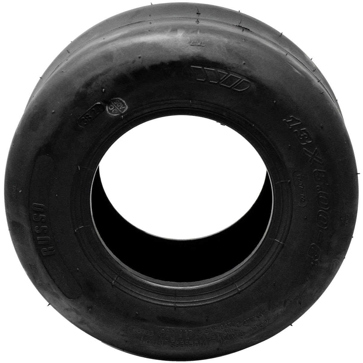 Russo 13X5.00-6 Smooth Tire P607 4 Ply