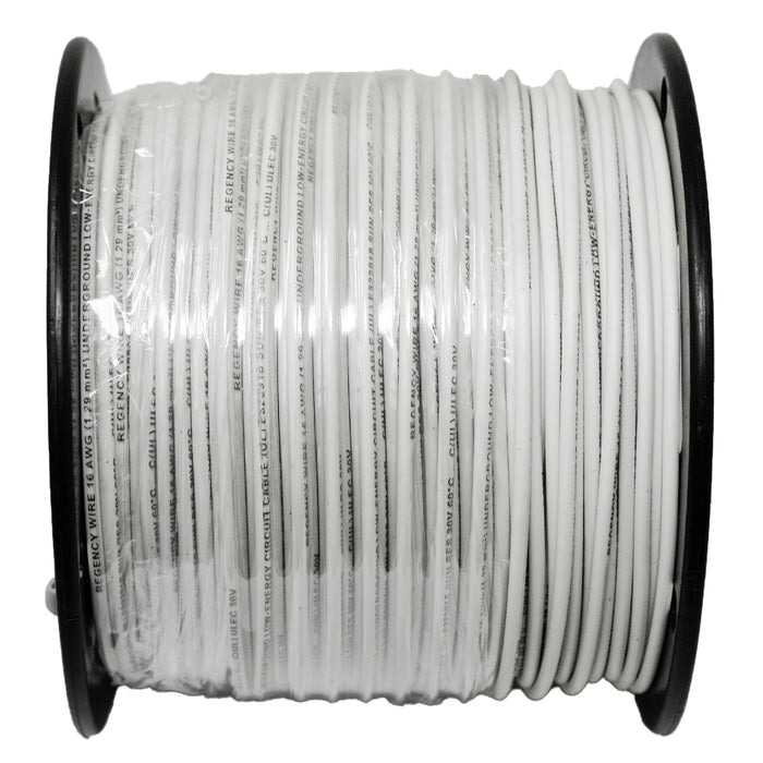 Regency Wire 16UF21 16 AWG unifilar SOL UF BLANCO-500' SPL