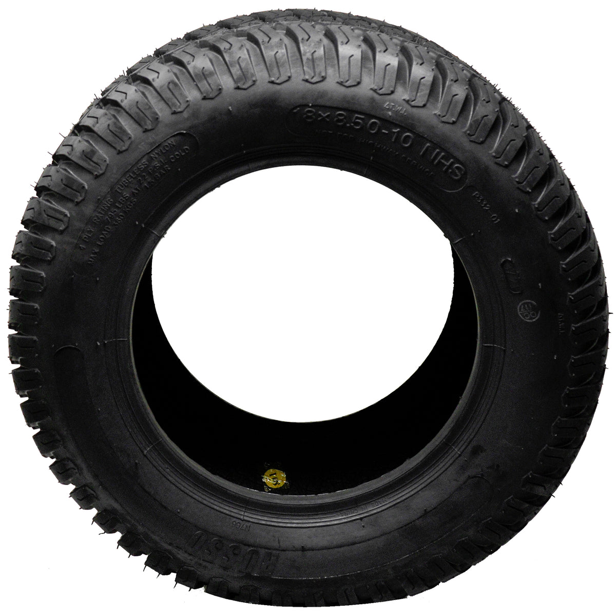 Neumático para césped de 4 capas para tractor cortacésped de 18 x 8,50-10