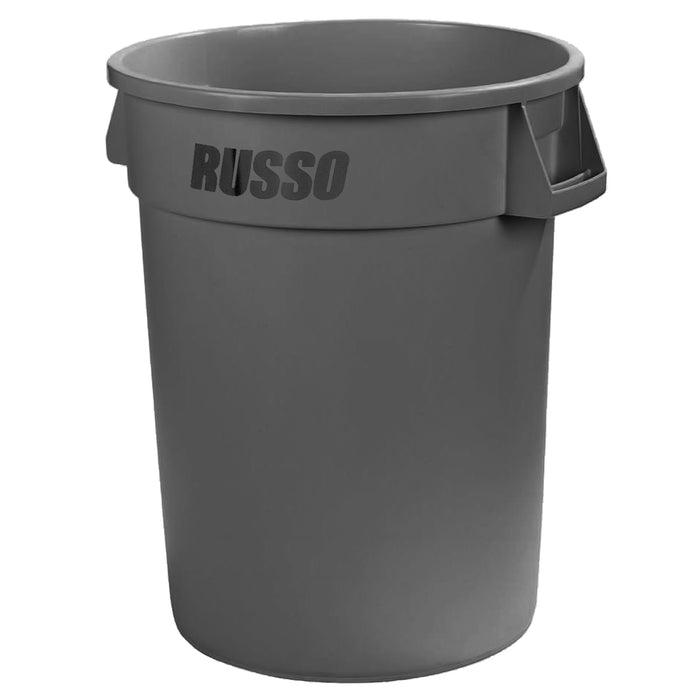 RUSSO Glow Can Container 32 Gallon - Gray