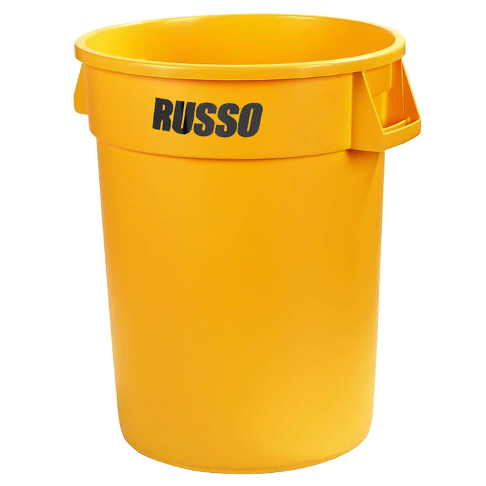 Russo Glow Garbage Can 32 Gallon – Yellow