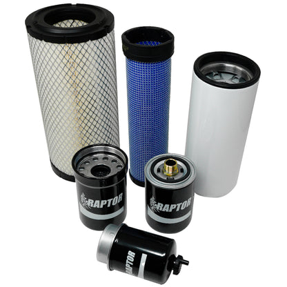 Kit de filtros Raptor para John Deere 310G 310SG 315SG